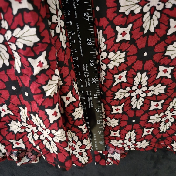 Red print dress - Picture 8 of 11